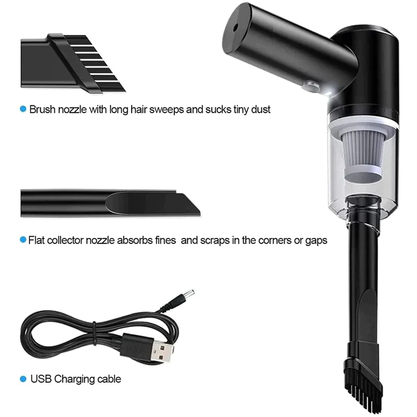 Wet & Dry Car Vacuum Cleaner - Flat 50% Off