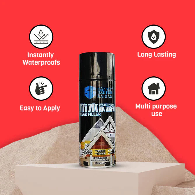 Crack Seal Repair Spray - 500ml (Black)