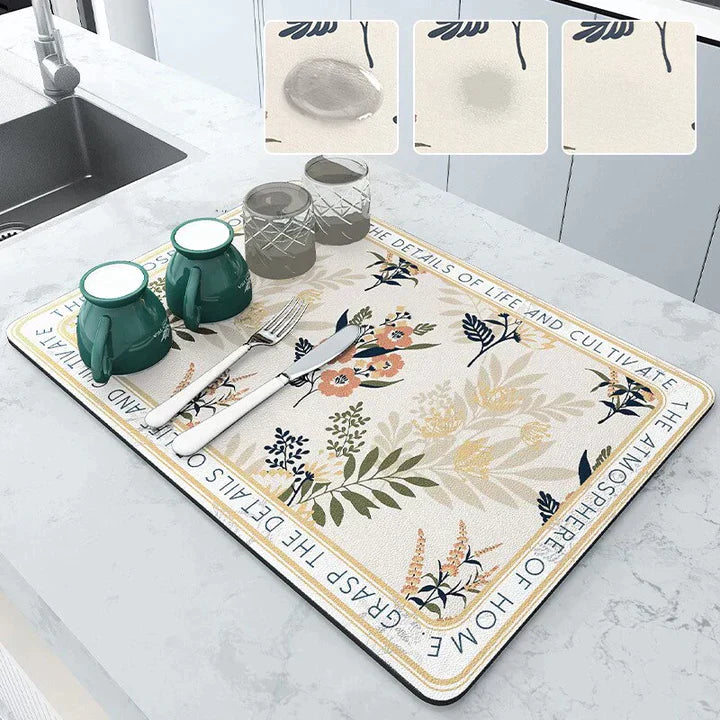 Dish Mat - Flat 50% Off