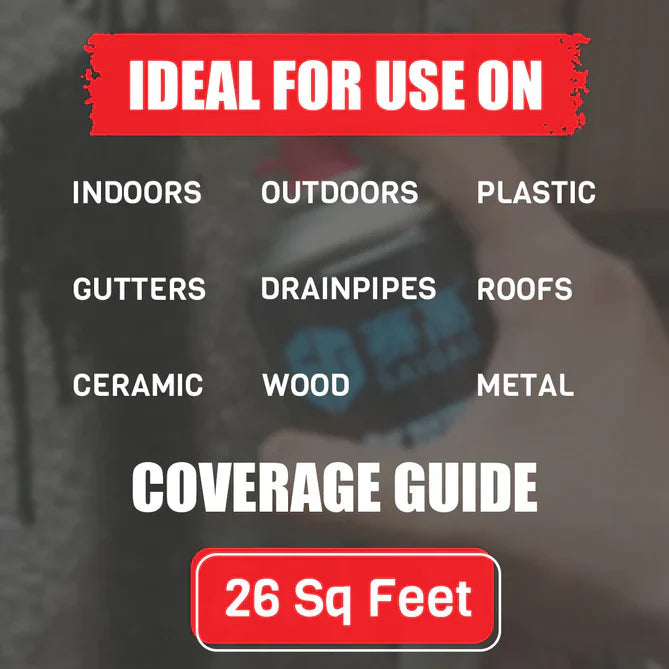 Crack Seal Repair Spray - 500ml (Black)